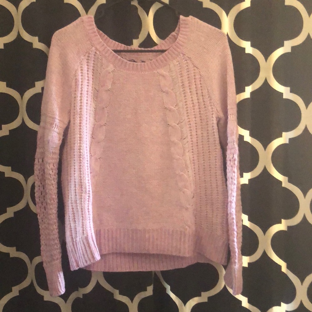 Pink knit sweater - Picture 1 of 4